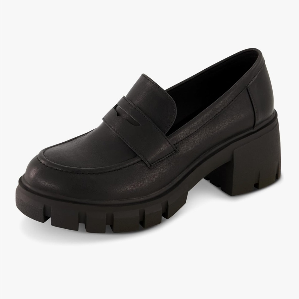 Black Chunky Loafer’s